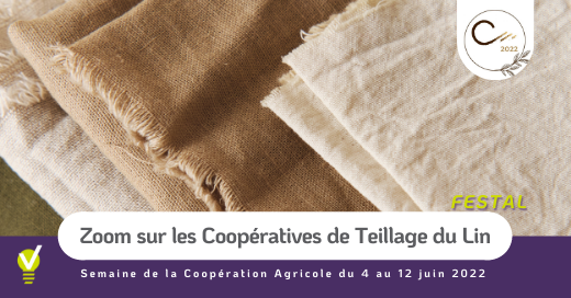  coopératives agricoles de teillage de lin